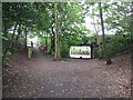 Footpath and cycle path on line of former railway