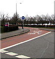 Buses and bicycles only, Penzance Drive, Swindon