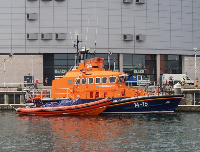 Two lifeboats at Belfast