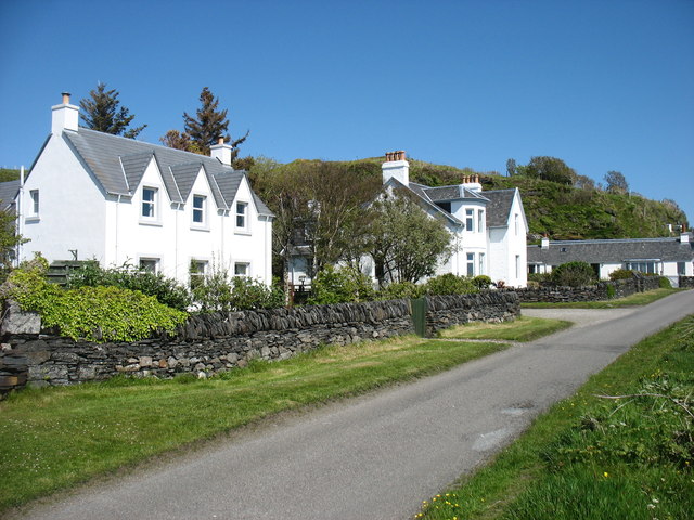 Houses in Cullipool, Luing