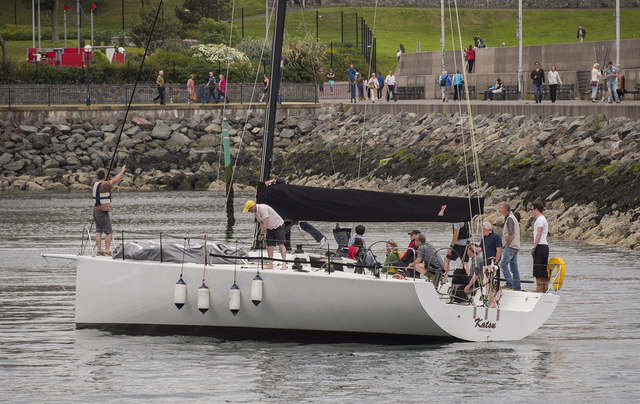 Yacht 'Katsu' at Bangor