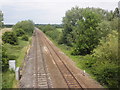 Main railway line to Bristol