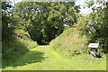 Looking down the Swannington Incline