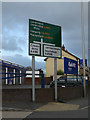 Roadsign on the A483 Pool Road