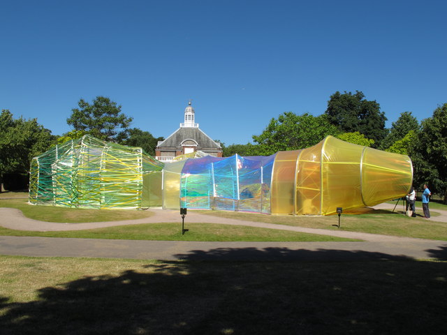Serpentine Gallery Pavilion 2015, outside view