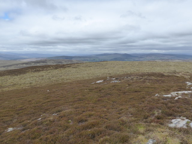 Northern flank of Meall Eachainn