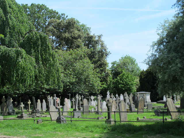The Church of St. Augustine, Broxbourne - graveyard