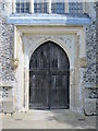 The Church of St. Augustine, Broxbourne - west door