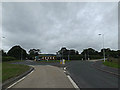 SN6381 : A44 at the junction with the A4159 by Geographer