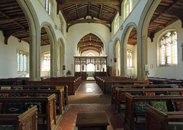 St Mary & St Clement, Clavering - East end