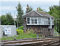 NS7993 : Stirling Middle signal box by Thomas Nugent