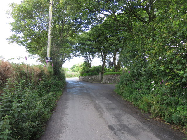 Loscombe Lane, Four Lanes near Redruth