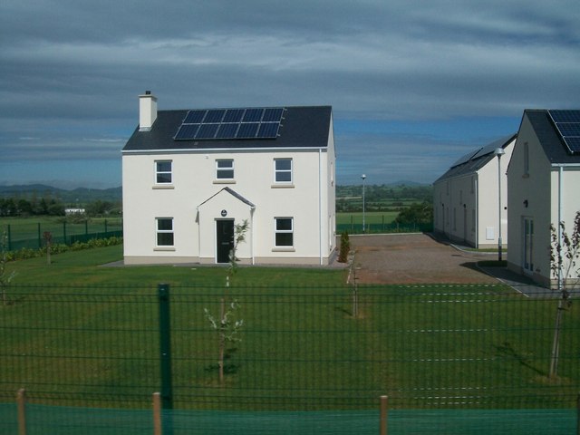 New holiday cottages on the Dundrum Road
