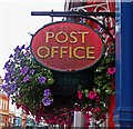 Post office sign. Eton High Street