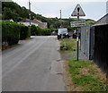 Road liable to flooding sign, Ferryside