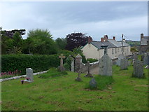 SS4728 : St. Peter, Westleigh: churchyard (xiii) by Basher Eyre