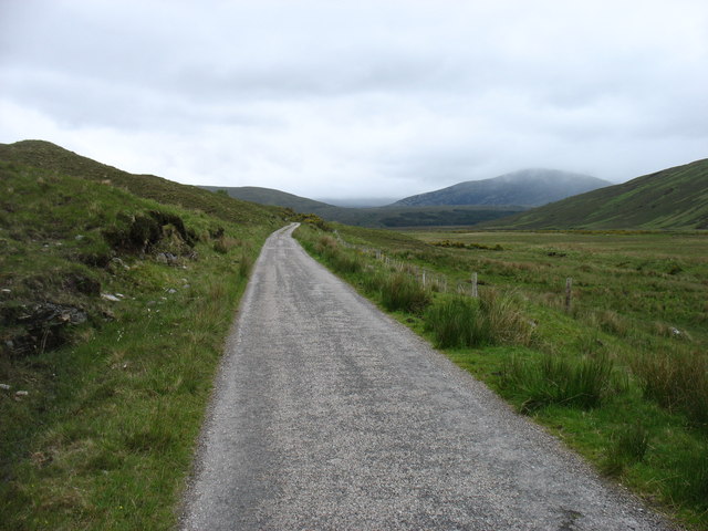 The Loch Hope road