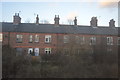 Row of houses by the railway