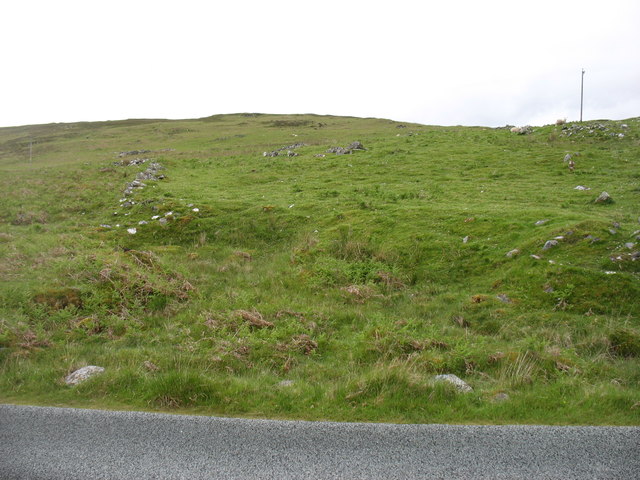 Lower slopes of Meall a' Bhrollaich