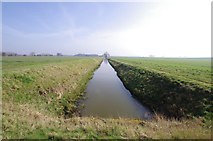 SE8334 : Holme Main Drain in March by Stephen C Wood