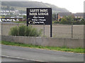SN5980 : Park Lodge Playing Field sign by Geographer