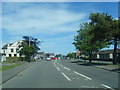 A955 eastbound nearing Sea Road junction