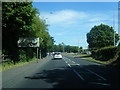 A955 eastbound at Aberhill