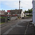 Caution Children Playing sign, Water Street, Ferryside