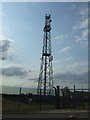 Communications mast off Mundford Road (A1066)