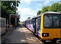 Departing Train at Wombwell Station