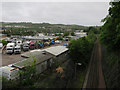 Industrial area by the railway