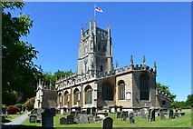 SP1501 : Church of St Mary, Fairford, Gloucestershire by Oswald Bertram