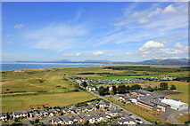 SH5831 : Harlech Castle, the view north west by Jeff Buck