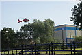 Northwest air ambulance at Seacombe