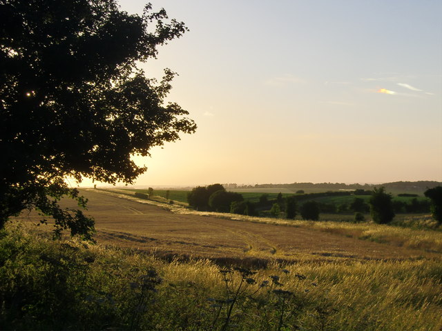 View from the Icknield Way Trail west of Wallington