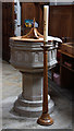 St Mary, Theydon Bois - Font