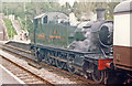 ST1629 : Restored GWR '4575' 2-6-2T No. 5572 at Bishops Lydeard, 1987 by Ben Brooksbank