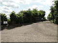 The old chalk pit and lime works entrance