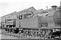 SU1384 : Ex-Rhymney Railway 0-6-2T dumped at Swindon Works, 1950 by Ben Brooksbank