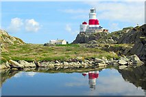 SH2694 : Skerries Lighthouse from Ynys Arw by Stephen Elwyn RODDICK