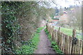 Kirkdale Path towards Kirkdale Cottages, Loose