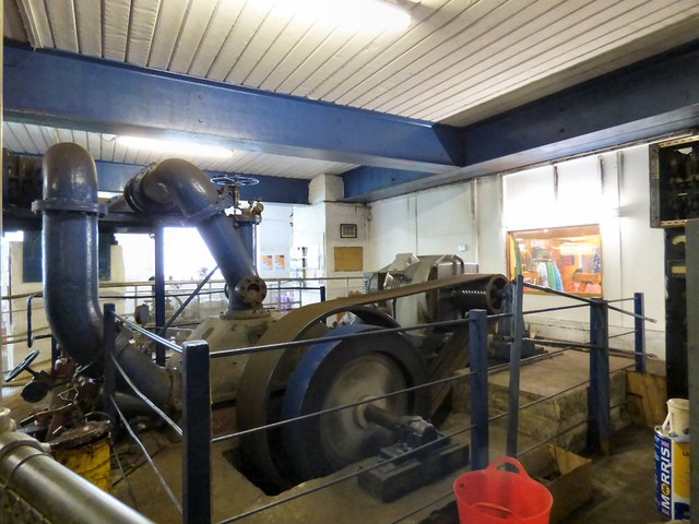 Inside Trefriw Wollen Mill