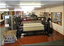 SH7863 : Working Loom at Trefriw Wollen Mill by Gerald England