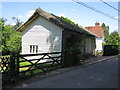 Thatched barn at Gun Green Farm