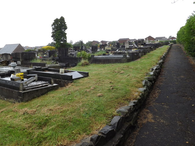 Graves of Coedffranc Cemetery