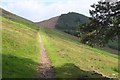 NT2337 : Hill path on Cademuir by Jim Barton