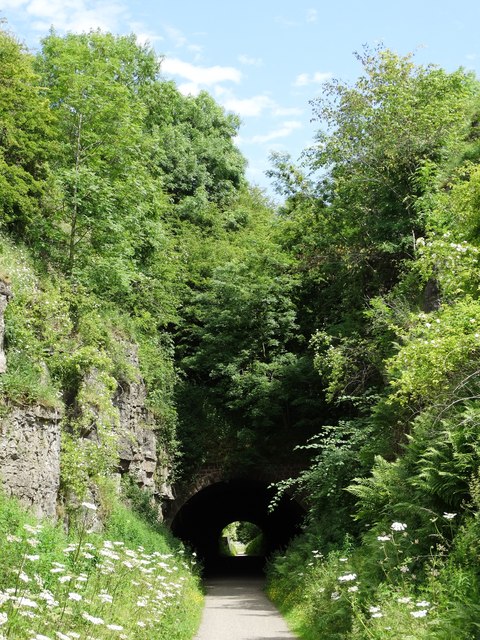 Approaching Hopton Tunnel