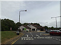 SU3076 : Approaching Starbucks Coffee at the Membury Service Area by Geographer