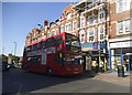 Bus on Finchley Road, Golders Green