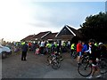 Dunwich Dynamo 2015, beach cafe at Dunwich